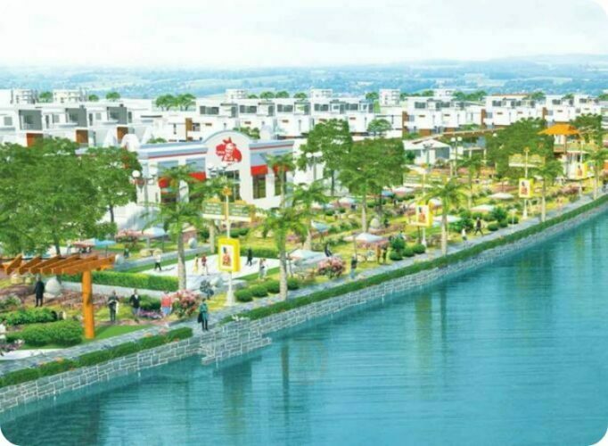 Dia Oc Kim Oanh phoi canh du an lien ke song