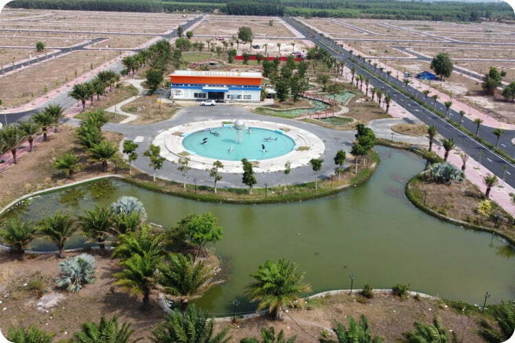 MEGA CITY 2 - ĐÔ THỊ PHỒN VINH 3 cap nhat tien do moi nhat mega city 2 23