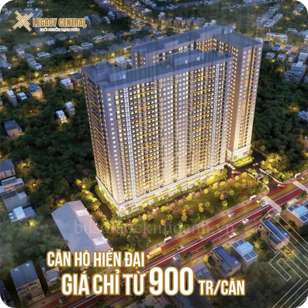 Căn hộ hiện đại giá chỉ từ 900tr/căn