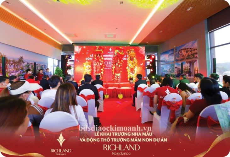 richland residence khoi cong truong mam non tao tien de tang gia vuot troi 7
