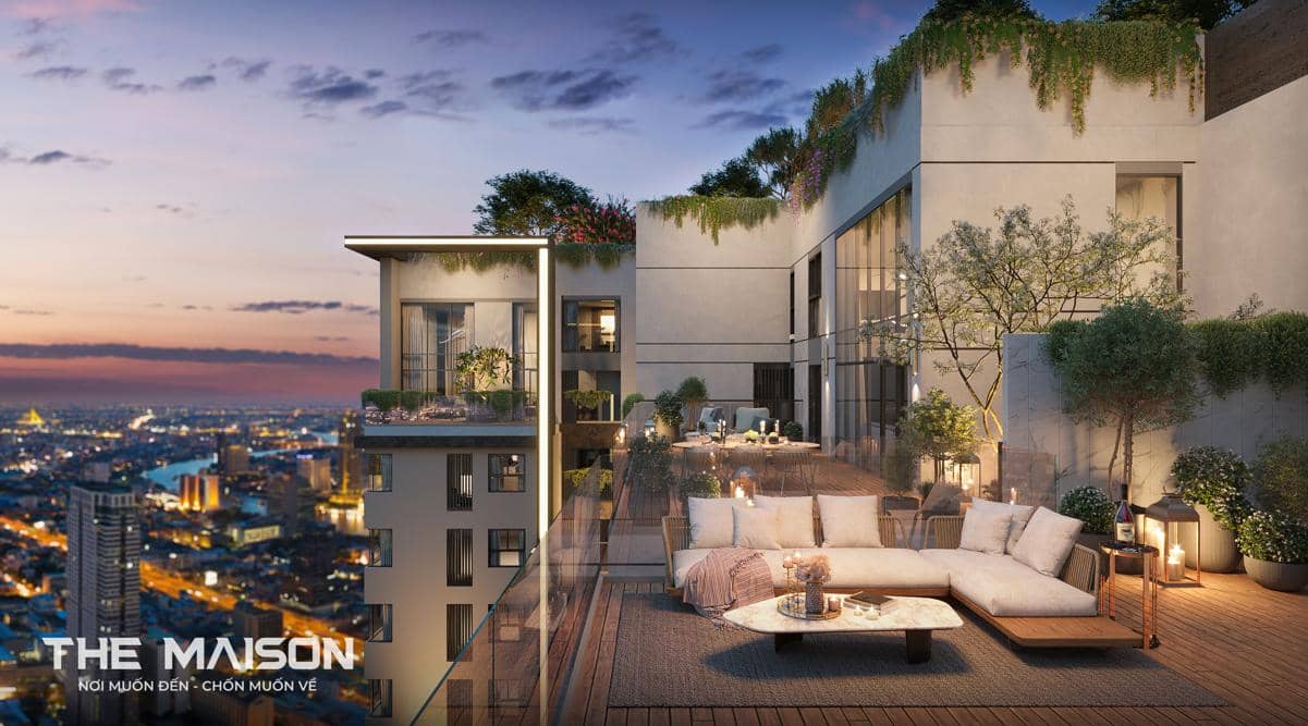 The Maison Bình Dương - Căn Hộ Cao Cấp Ven Sông Đáng Sống Nhất 2024 11 View nhìn Penthouse