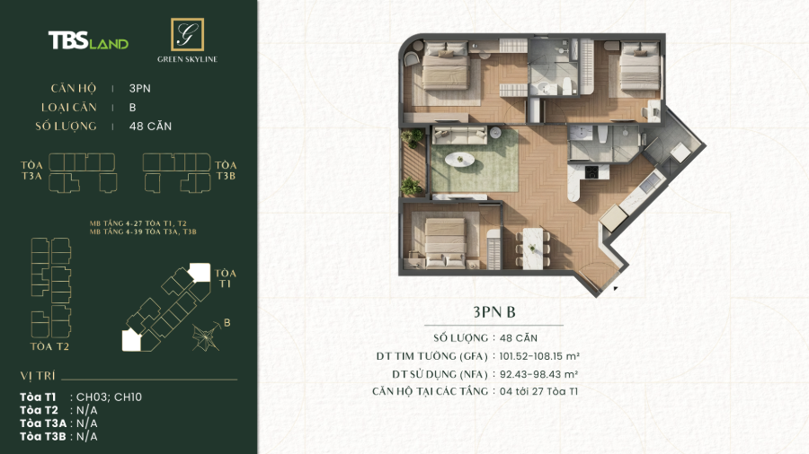 Dự Án Green Skyline Dĩ An | Bảng Giá Mới Nhất 2026 & Chính Sách Ưu Đãi 37 251230 TL MBCH FINAL page 25