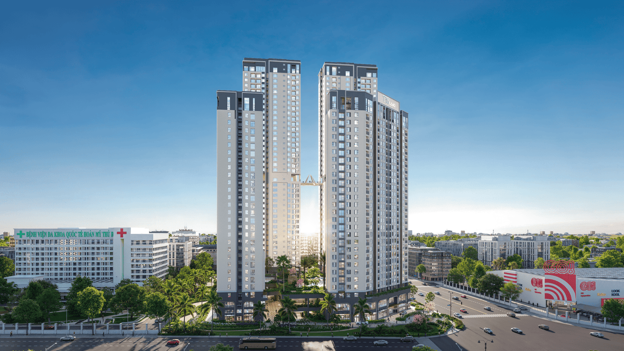 Dự Án Green Skyline Dĩ An | Bảng Giá Mới Nhất 2026 & Chính Sách Ưu Đãi 3 FACADE02
