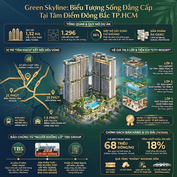 infographic Bieu tuong song Green Skyline