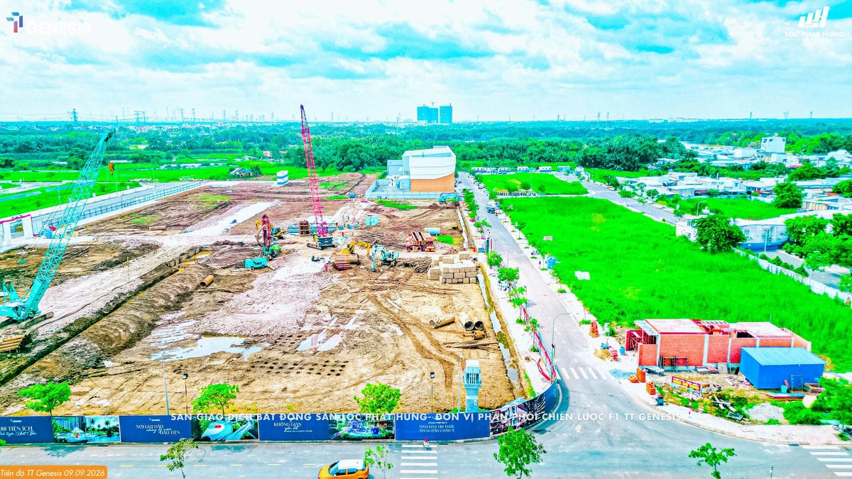 TT Genesis Nhà Bè – Bảng giá, Mặt bằng Và Chính sách 09/2026 25 tien do thi cong du an tt genesis 11