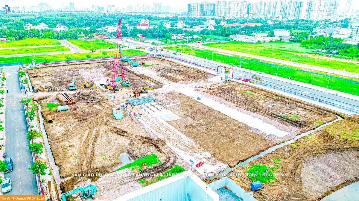 TT Genesis Nhà Bè – Bảng giá, Mặt bằng Và Chính sách 09/2026 22 tien do thi cong du an tt genesis 6